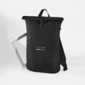 Roll-top backpack for laptop