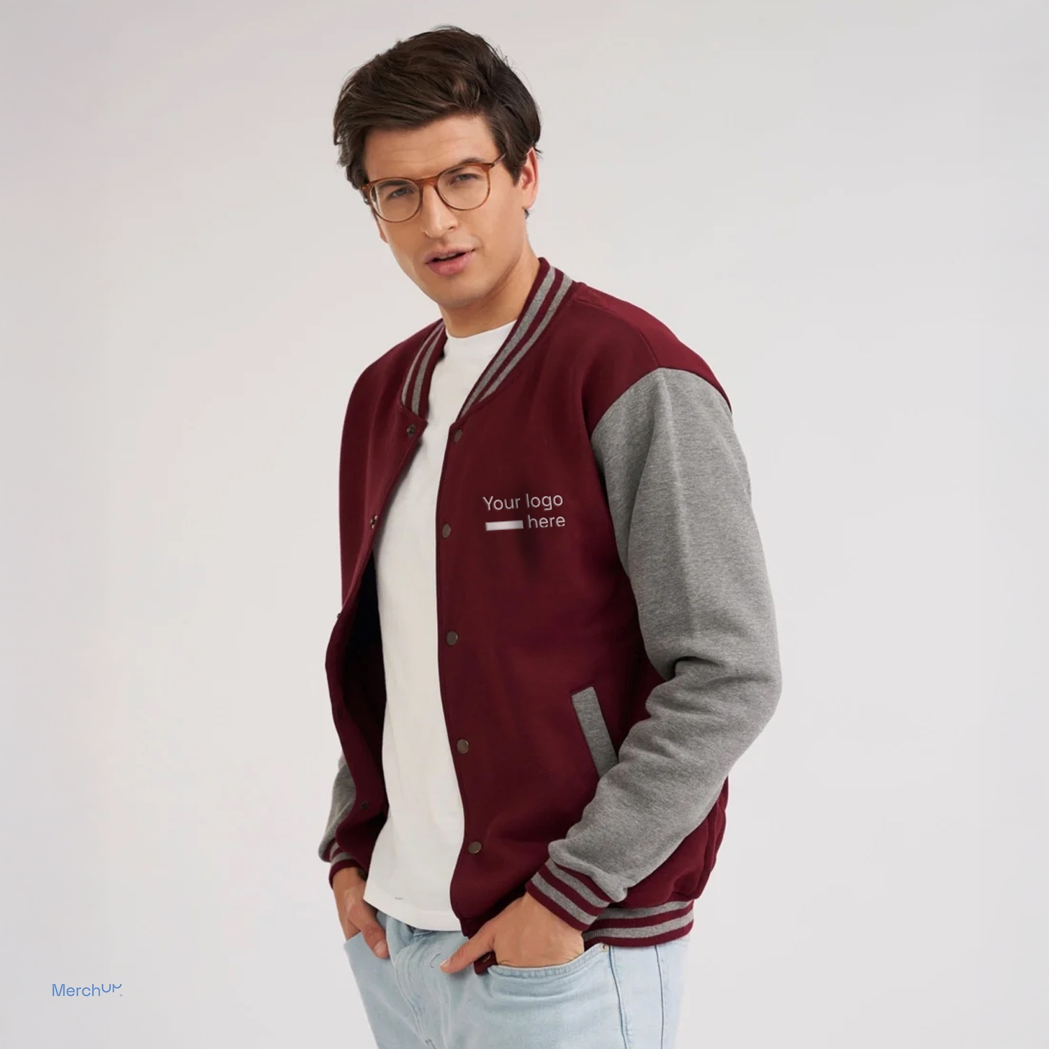 Bejsbolówka uniwersytecka MerchUp