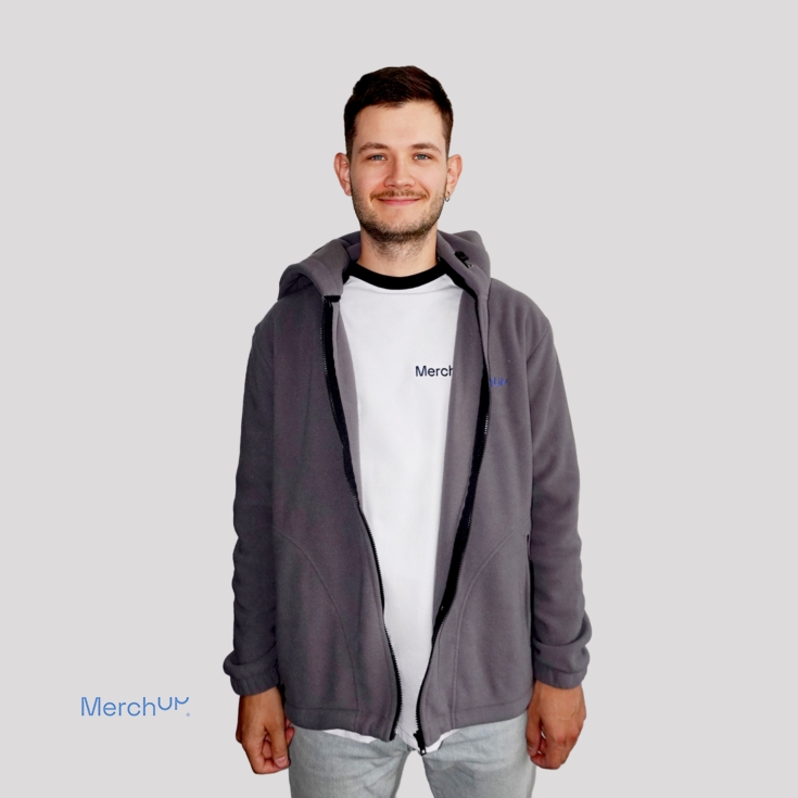 Bluza polarowa z kapturem MerchUp