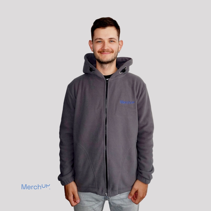 Bluza polarowa z kapturem MerchUp