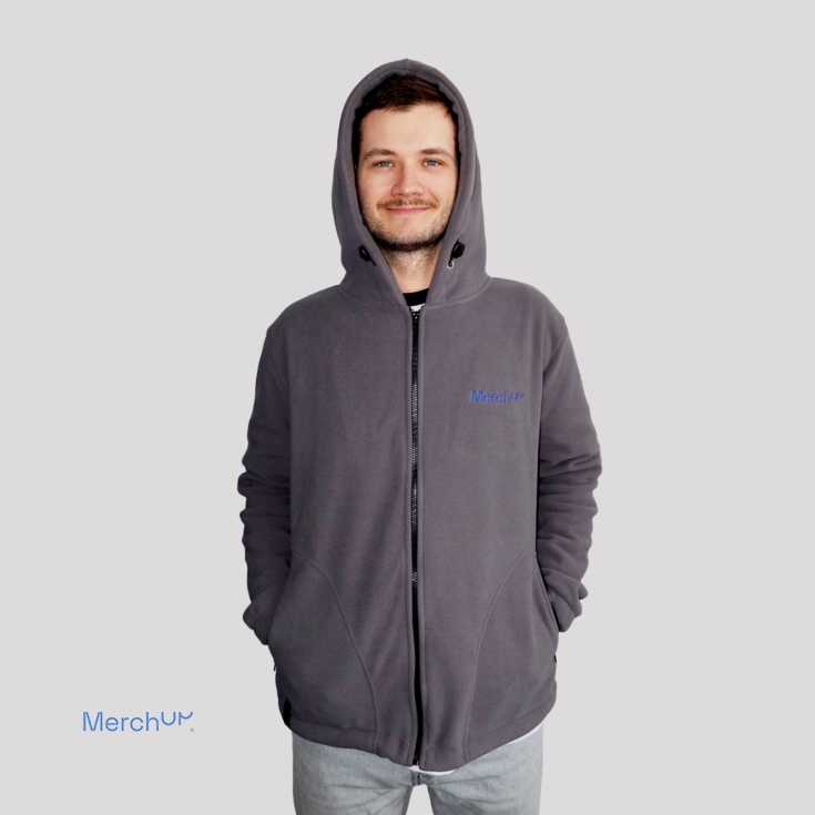 Bluza polarowa z kapturem MerchUp