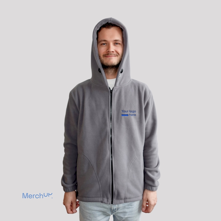 Hooded fleece sweatshirt MerchUp