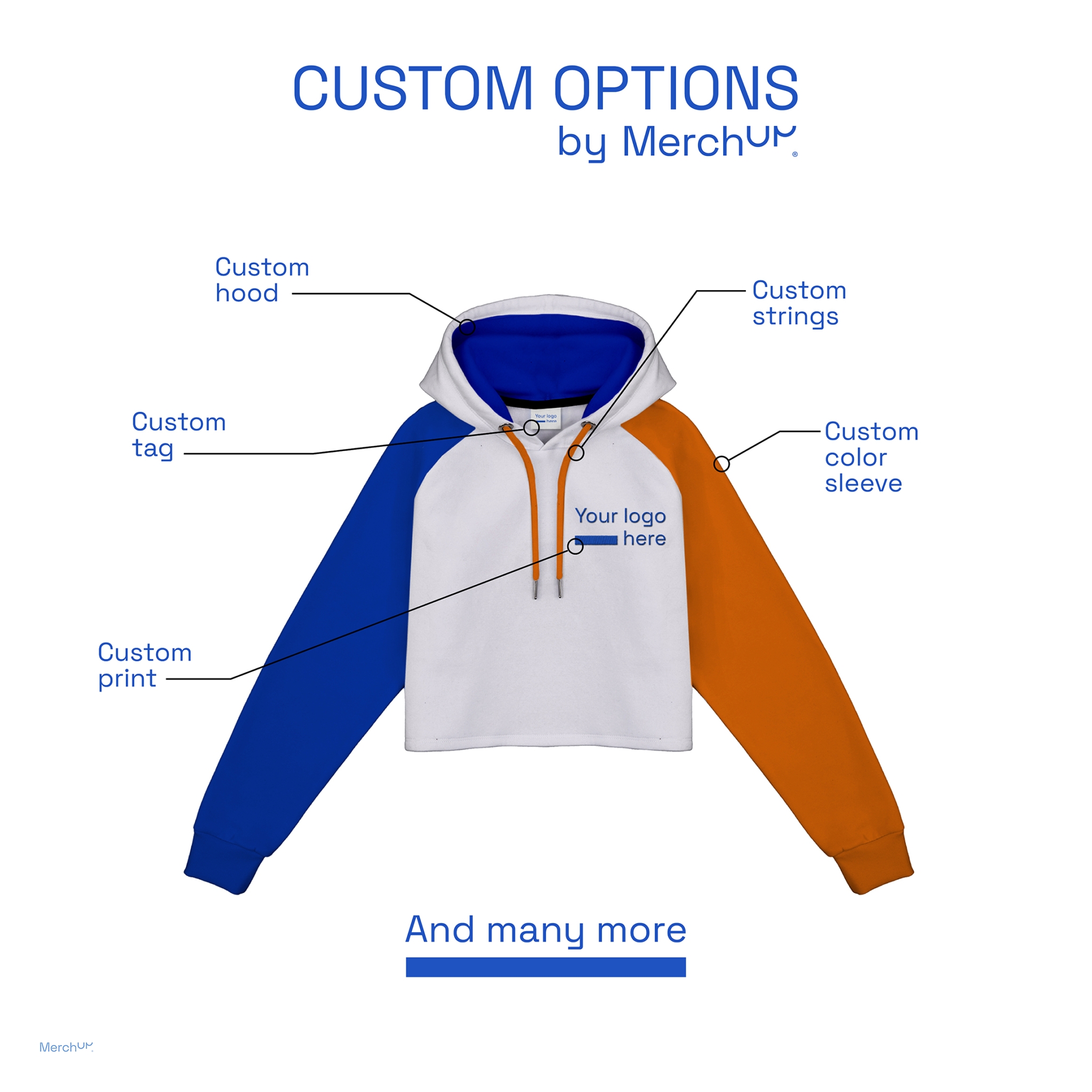 Bluza crop-top MerchUp