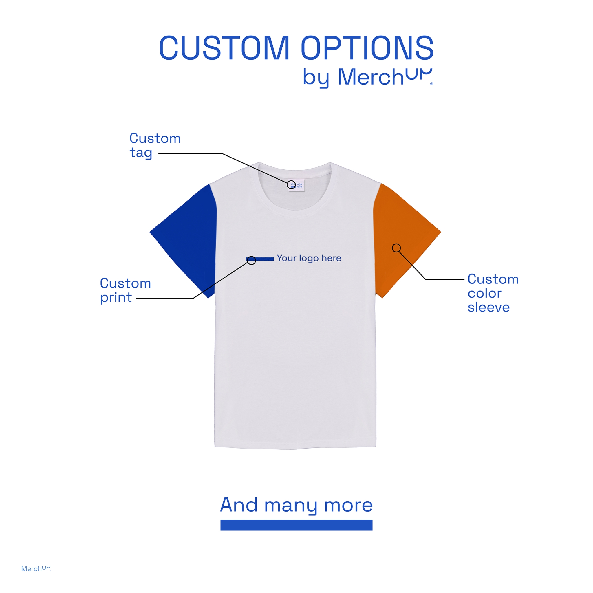 T-shirt damski MerchUp