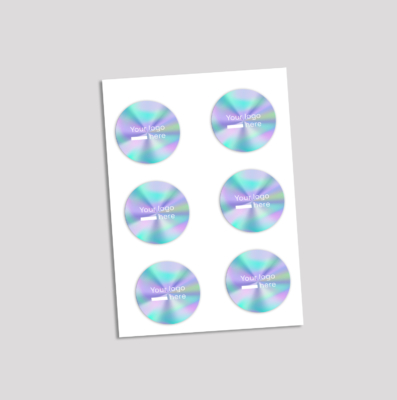 Zestaw wlepek holograficznych