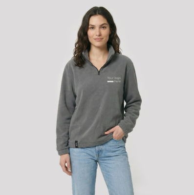 Fleece collar sweatshirt MerchUp