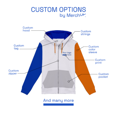 Zipper sweatshirt MerchUp