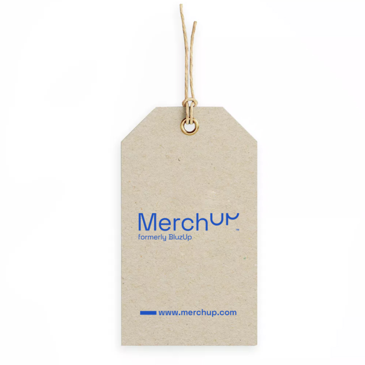 Etikett mit Branding MerchUp