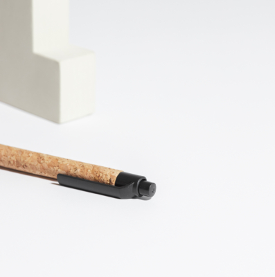 Cork ballpoint pen