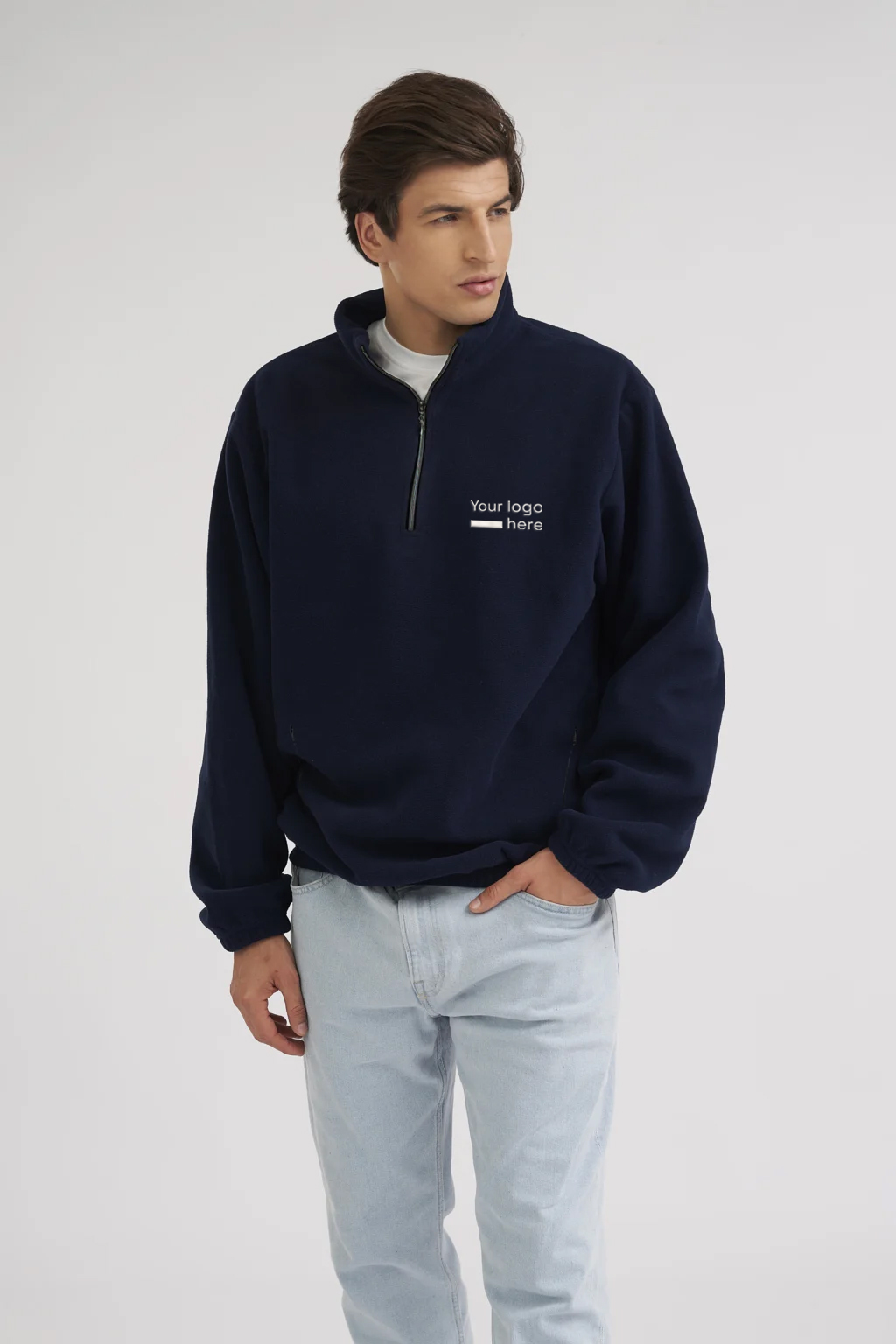 Stand up deals collar sweatshirt