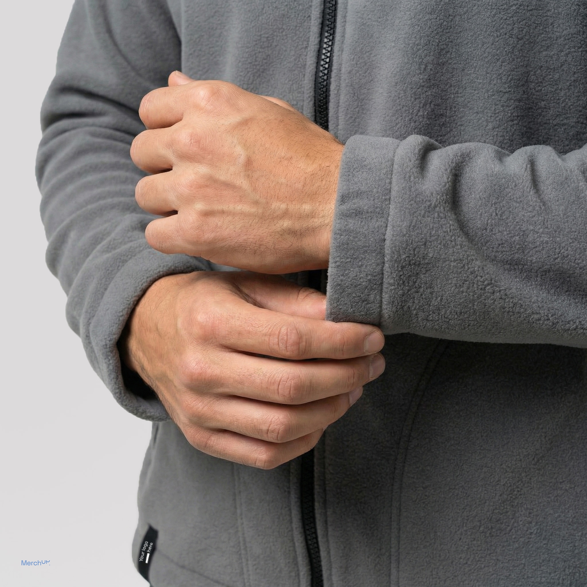 Bluza polarowa z kapturem MerchUp