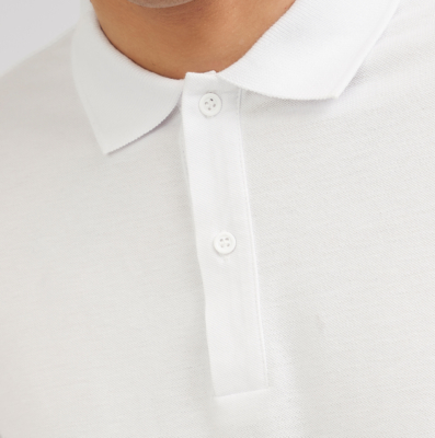 Men’s long sleeve polo MerchUp