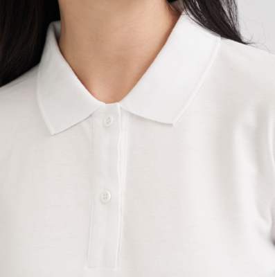 Women’s long sleeve polo MerchUp