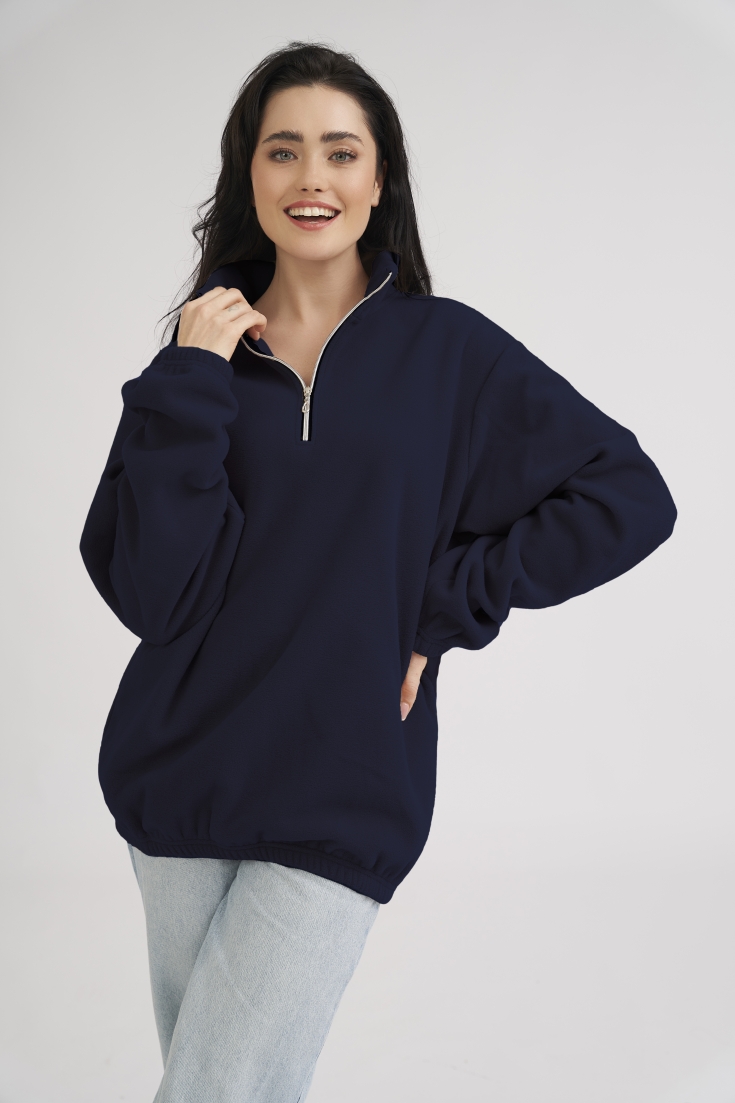 Oversize fleecová mikina MerchUp MerchUp