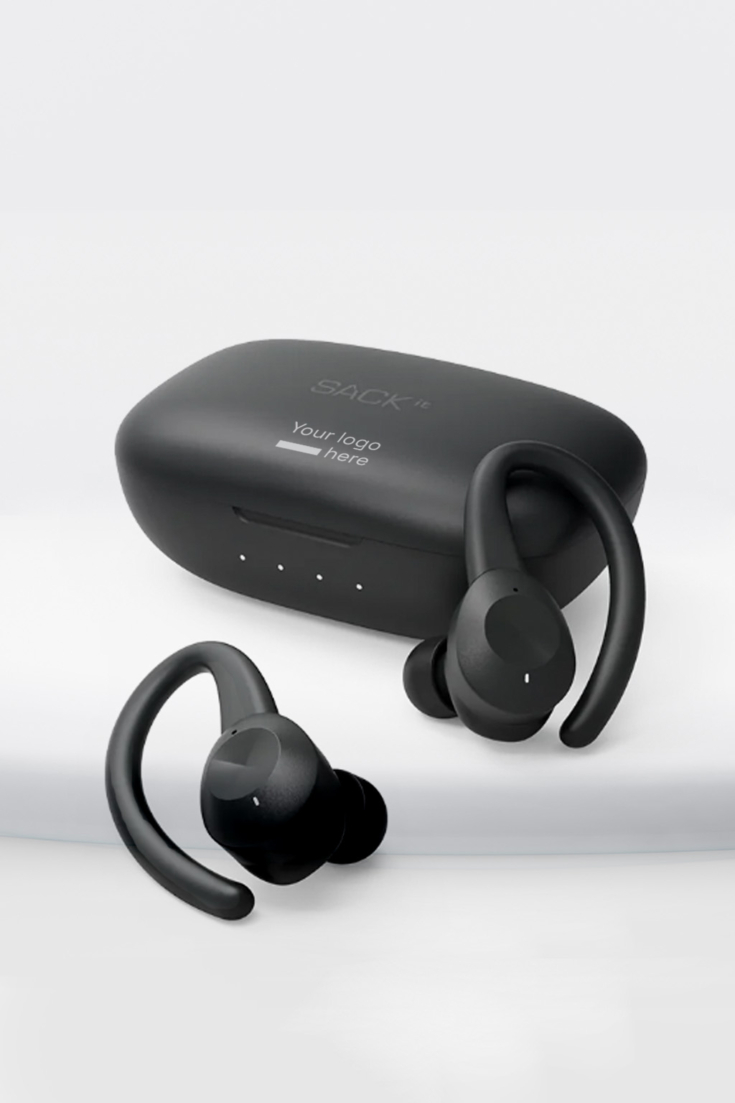 Wireless headphones with detachable handles SACKit Active 200 MerchUp