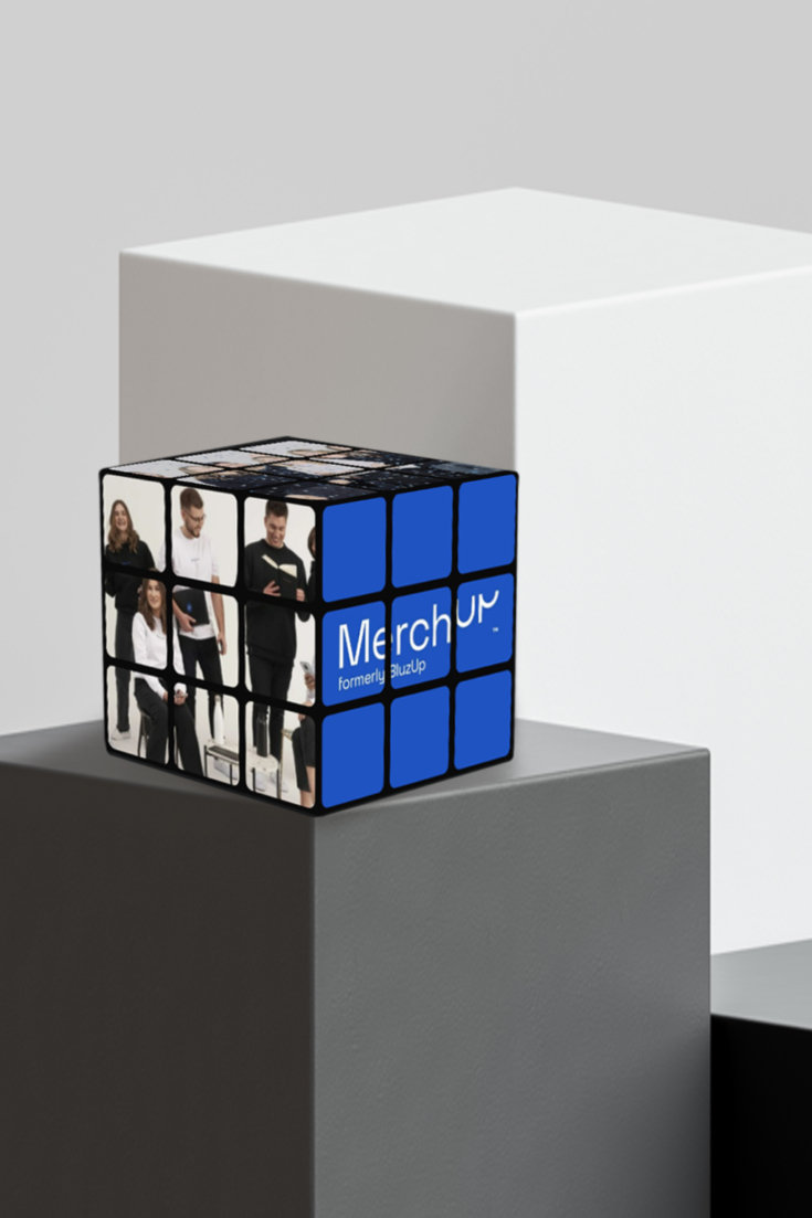 Rubikova kostka s vaším návrhem MerchUp