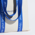 Baumwolltasche mit Zierstreifen – Bild 3