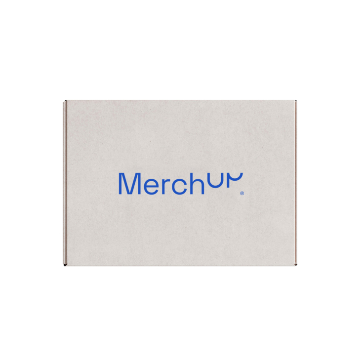 Celobarevná řezaná krabice MerchUp