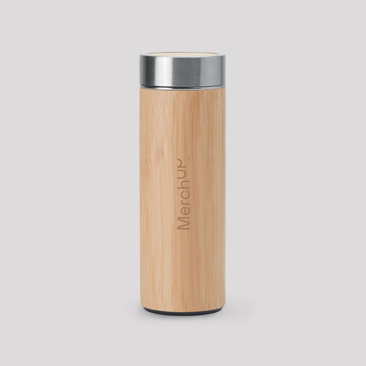 Thermos with bamboo casing MerchUp