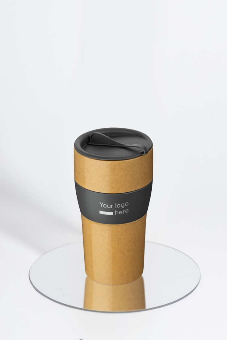 Mug réutilisable en plastique écologique MerchUp