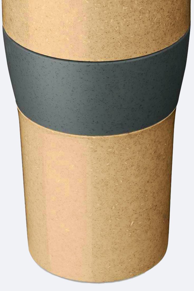 Mug réutilisable en plastique écologique MerchUp