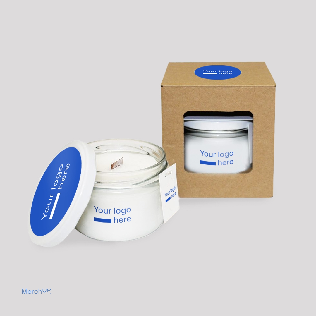 Świeca z wosku roślinnego