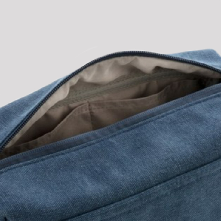 Kosmetiktasche aus Segeltuch