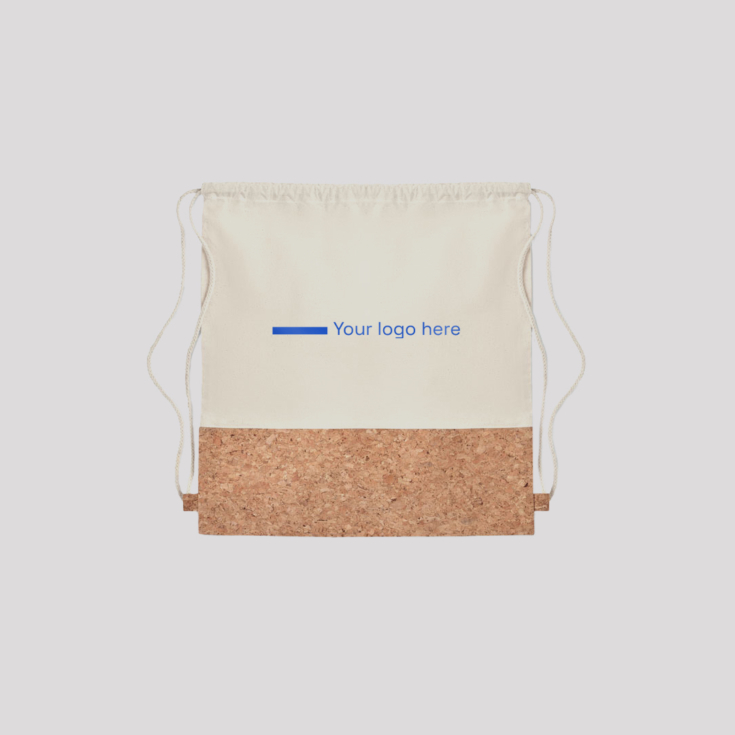 Baggy backpack with cork finish MerchUp