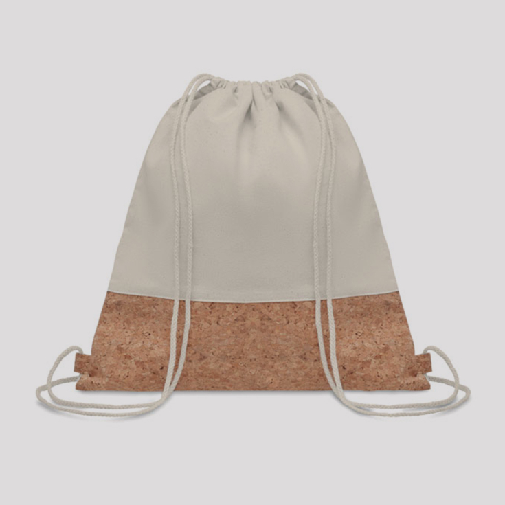 Baggy backpack with cork finish MerchUp