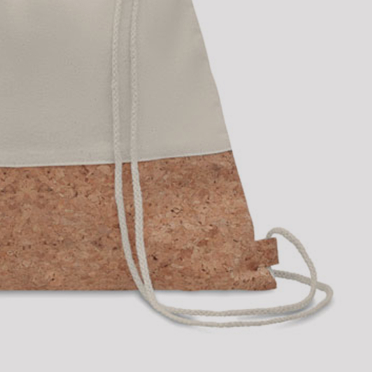 Baggy backpack with cork finish MerchUp