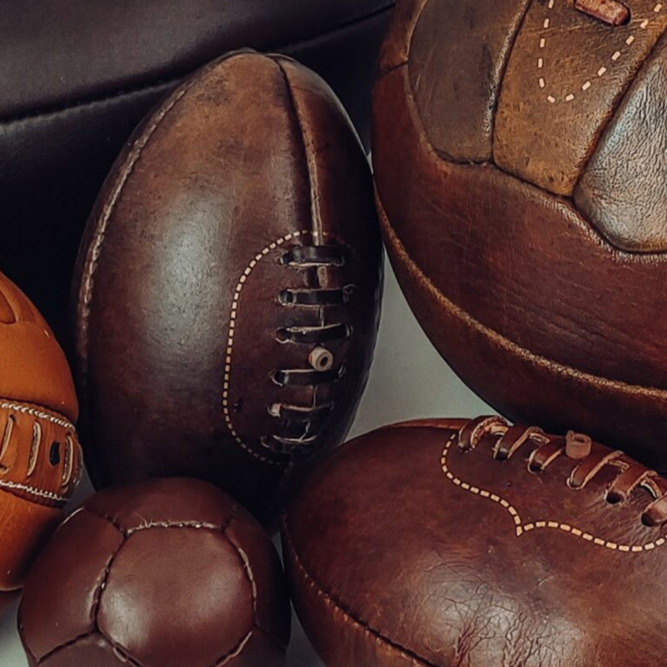 Retro piłka sportowa