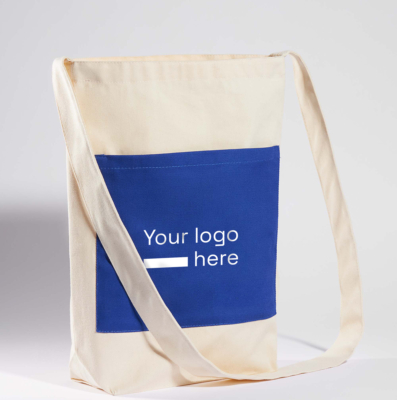 Baumwolltasche mit Tasche