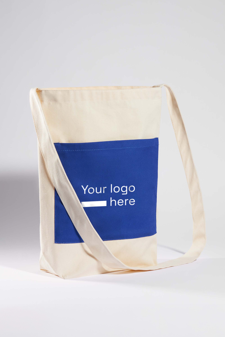 Baumwolltasche mit Tasche
