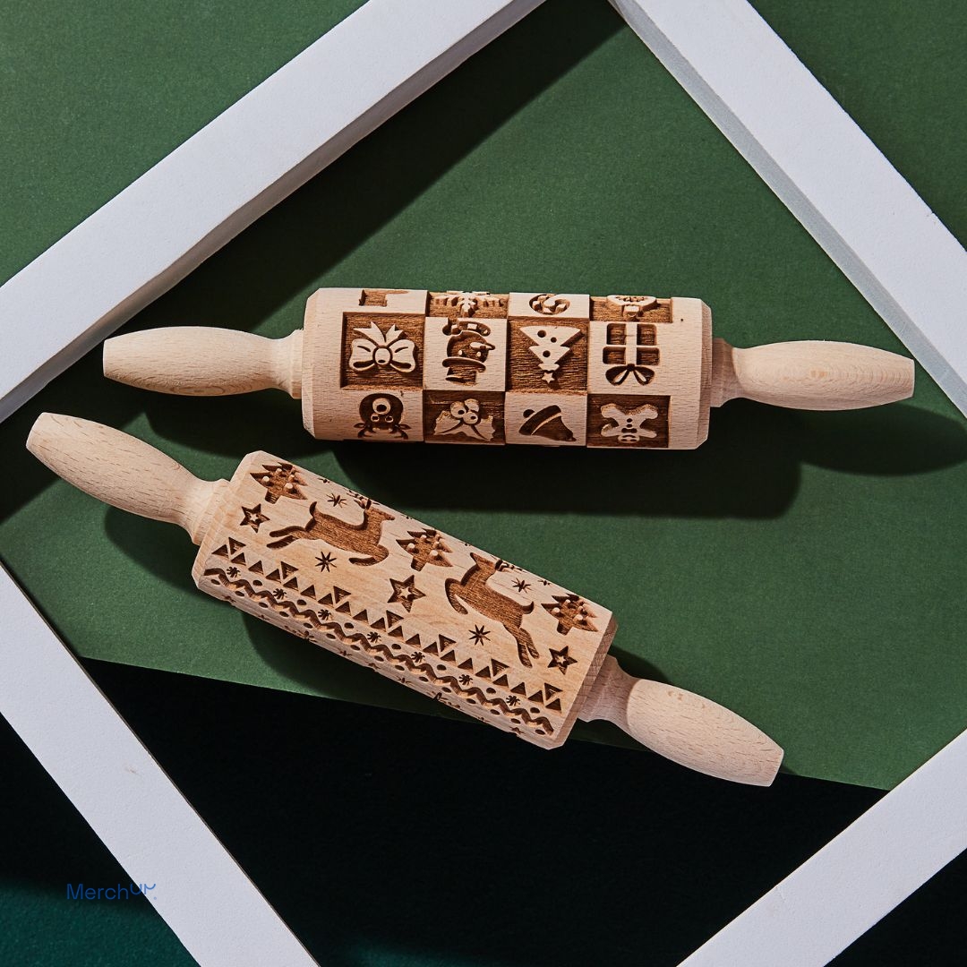 Świąteczny wałek do ciasta