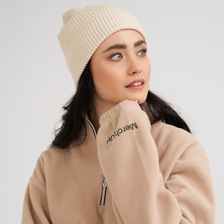 Hochwertiges Fleece-Sweatshirt mit Firmenlogo