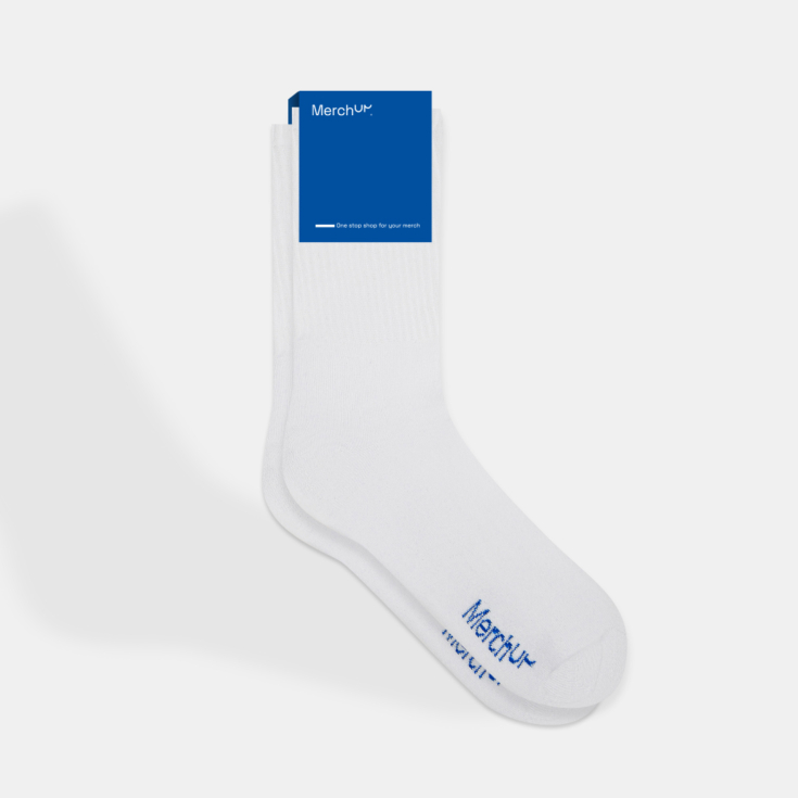 Unternehmenskleidung als Schaufenster der Marke, Logo-Socken