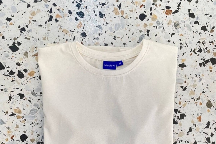 Bio-Baumwoll-T-Shirt, Bio-Firmenkleidung mit Logo