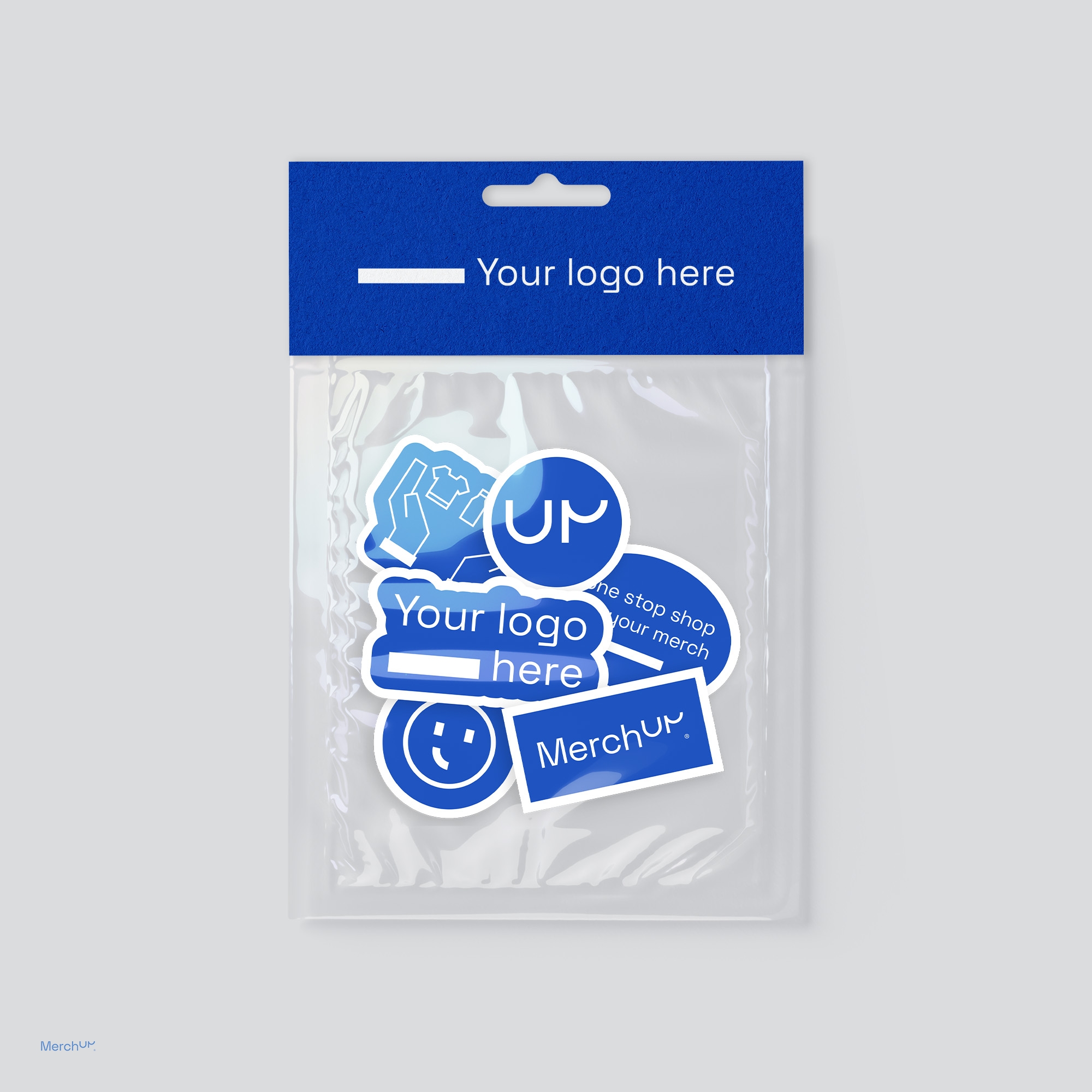 Wlepy w foliowym opakowaniu