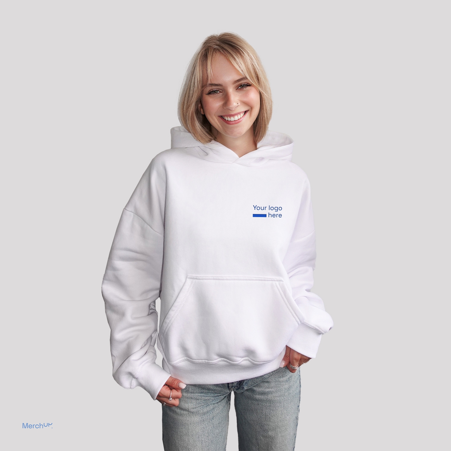 Bluza kangurka boxy MerchUp