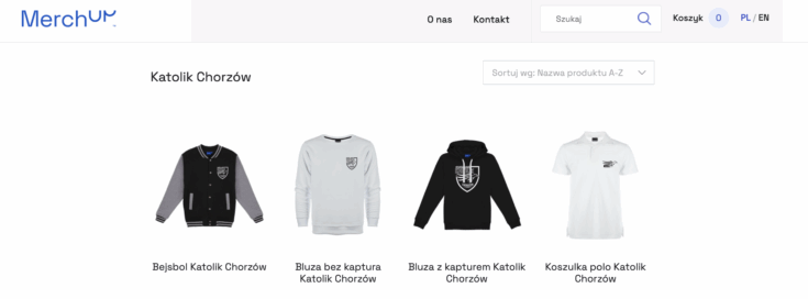 Obchod se zbožím Katolik Chorzow, školní zboží na jednom místě