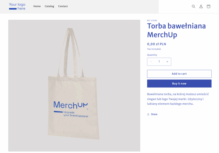 Zobrazené produkty, obchod se zbožím