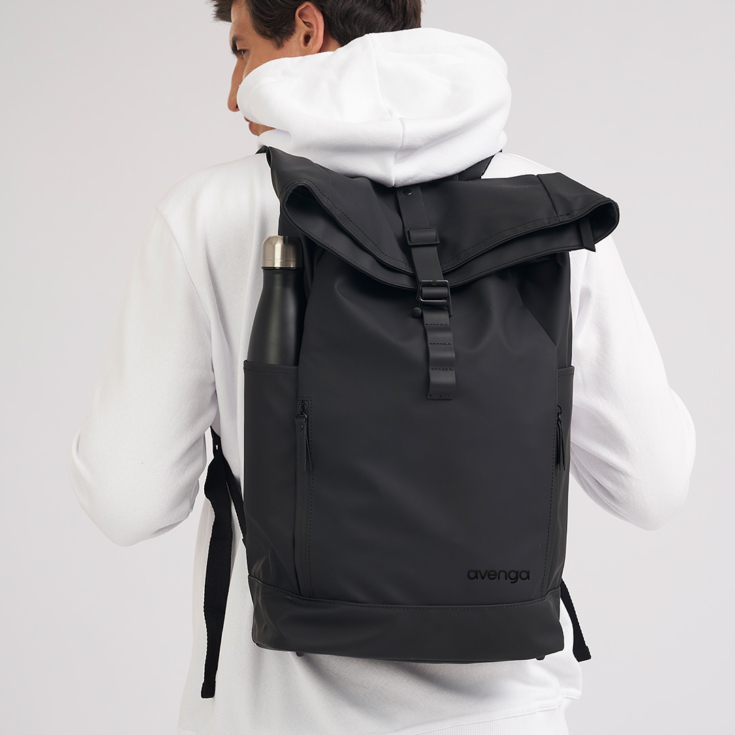 Avenga's minimalist corporate backpacks