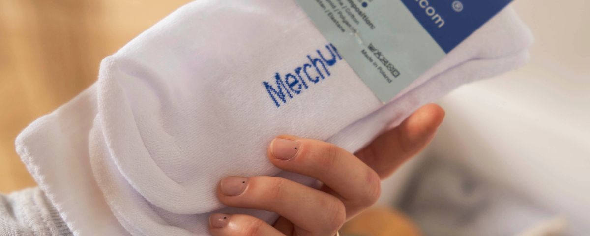Skarpetki firmowe dla pracowników, prezent dla pracowników