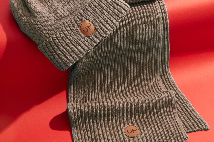 Hats and scarves - personalized clothing for winter