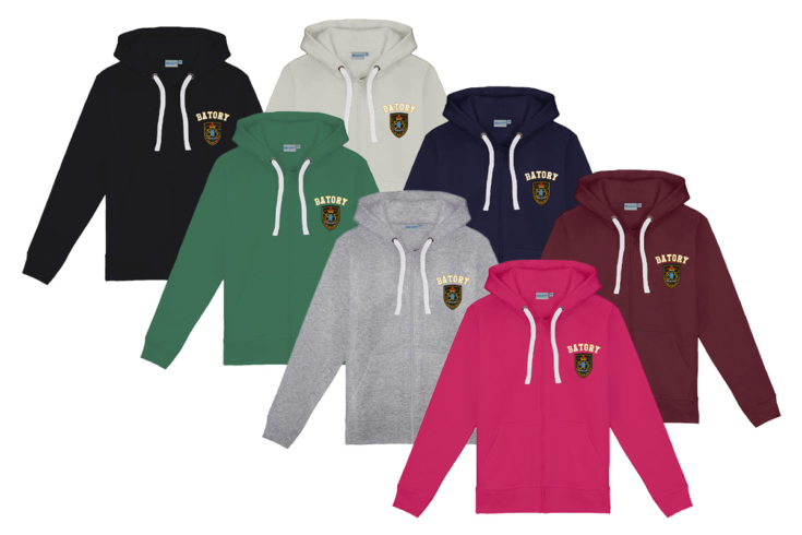 Sweat à fermeture éclair de l'école Merch