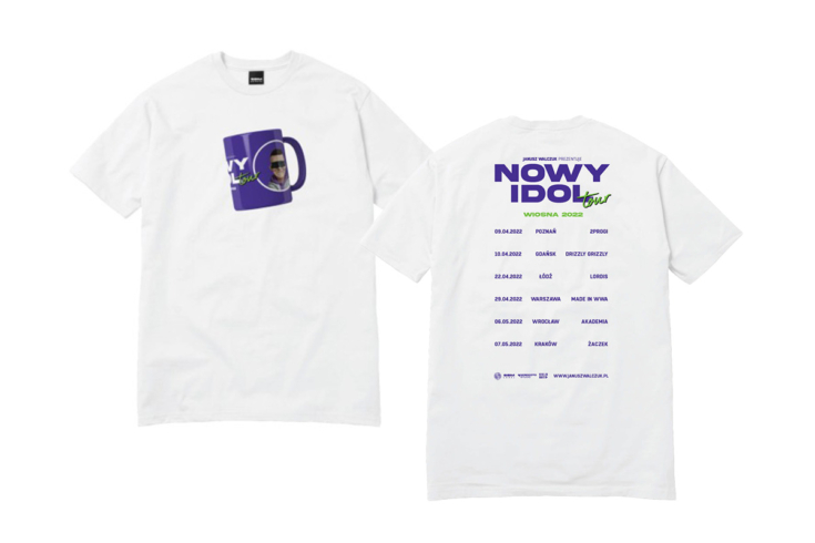 Merch pro umělce, Nová trička Idol