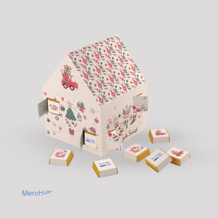 Advent calendar house