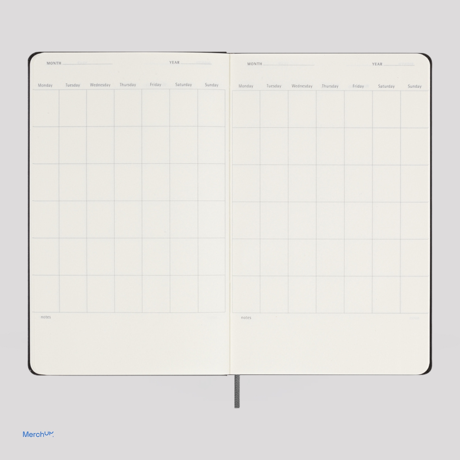 Kalendarz Moleskine Undated