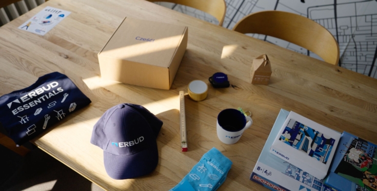 Merch firmowy - ERBUD