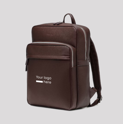 Puccini leather backpack